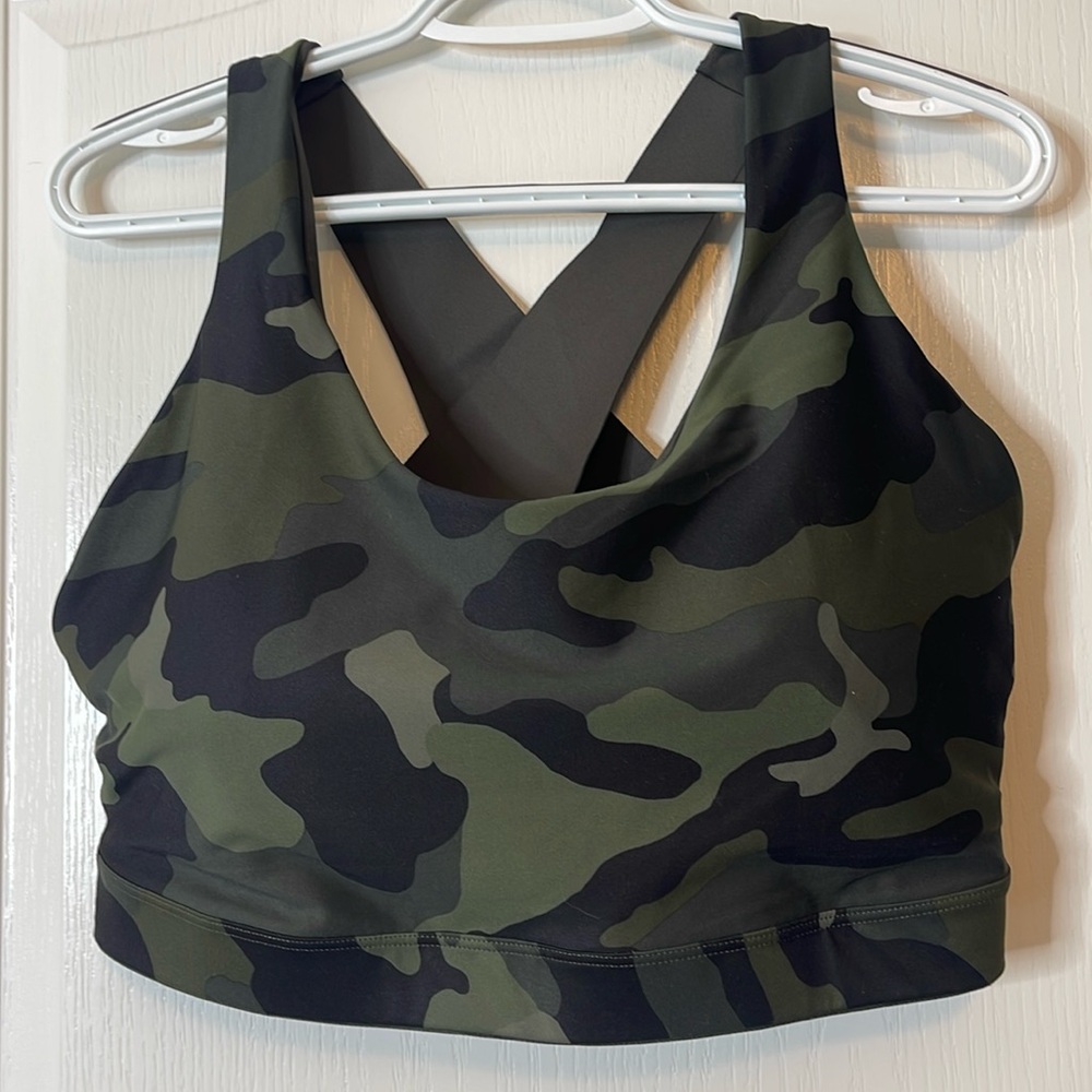 Old Navy Active Powersoft Camo Sports Bra 2X